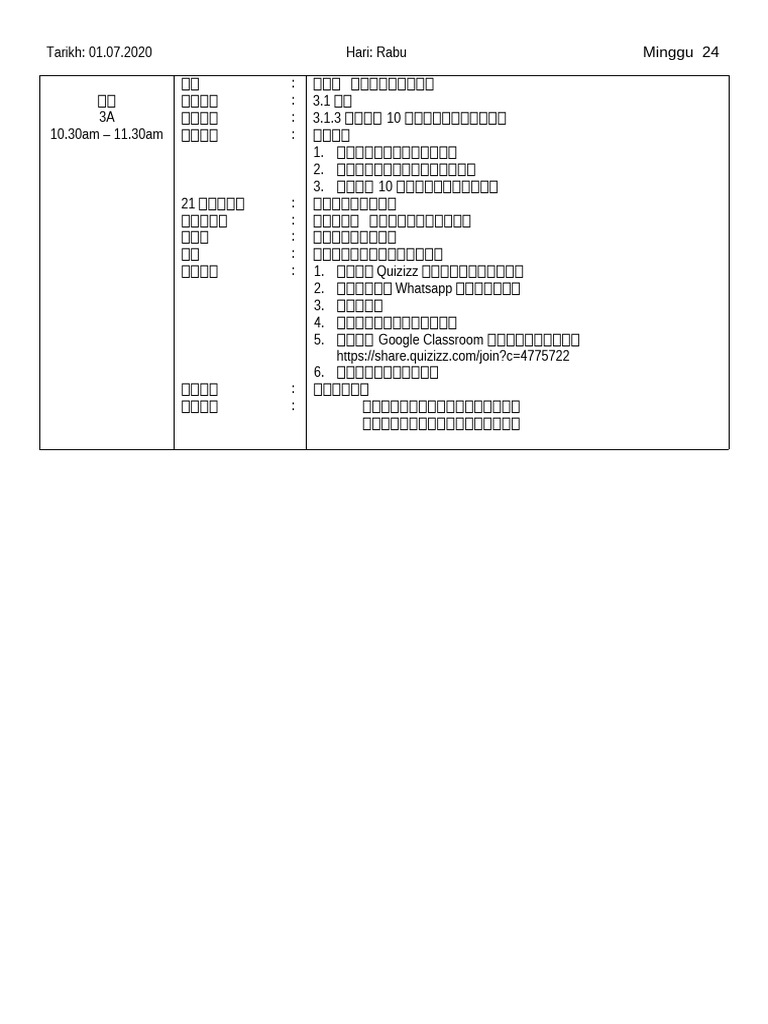 M24 Rabu | PDF