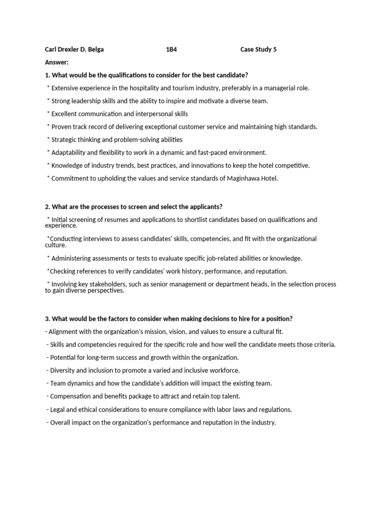 Case Study 5 | PDF
