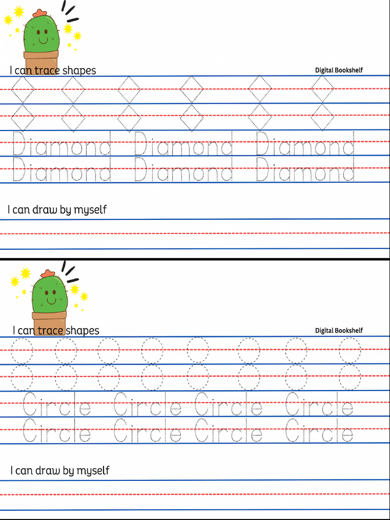 Tracing Shape Format | PDF