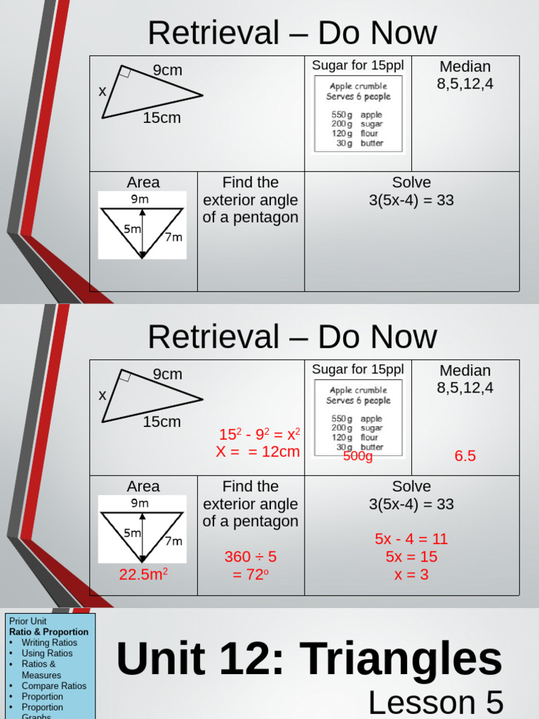 Lesson 5 Trigonometry Intro | PDF | Trigonometry | Trigonometric Functions