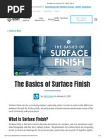 Understanding GD&T Surface Roughness | PDF | Surface Roughness | Mean