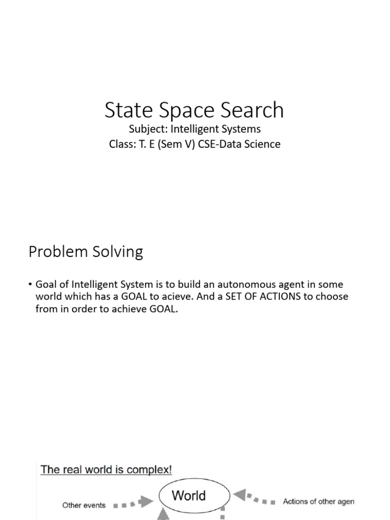 State Space Search | PDF