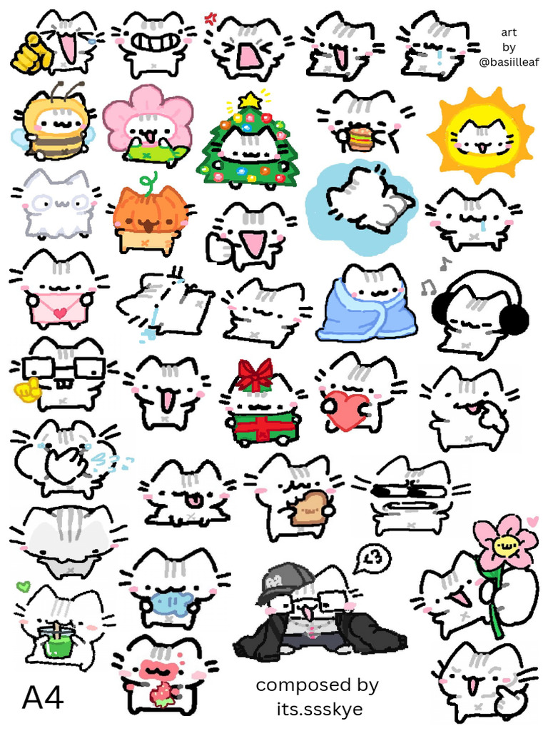 Basil Leaf Cats | PDF