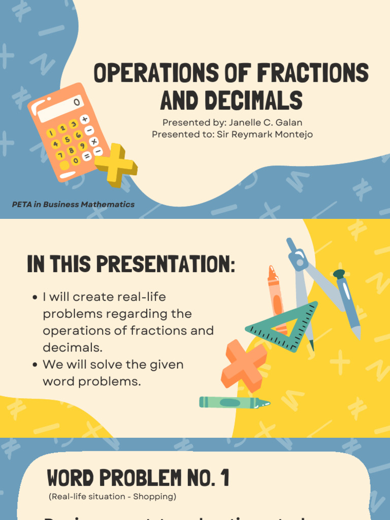 Business Math Peta | PDF