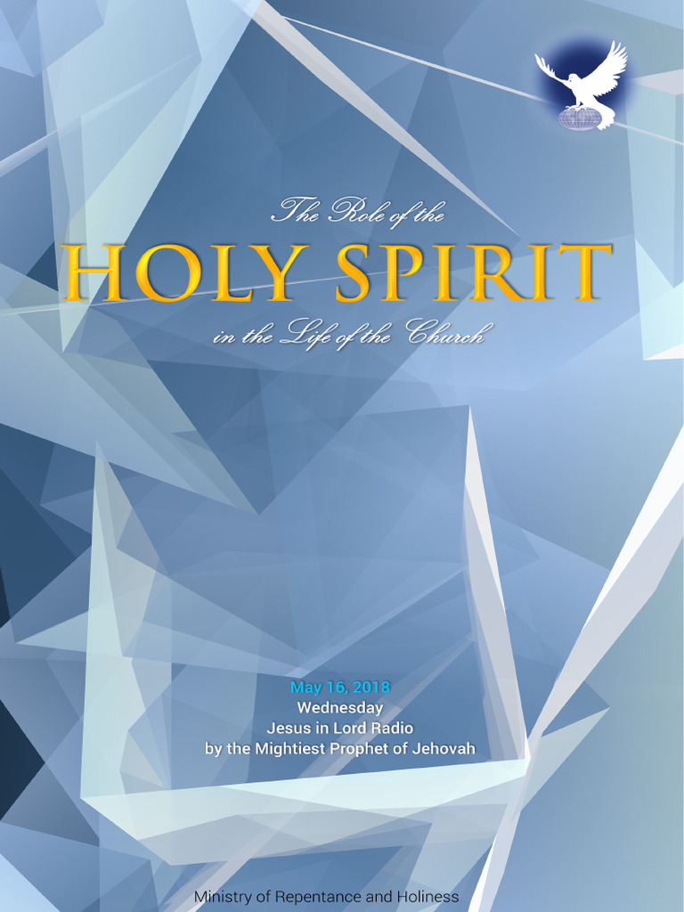The Role of The Holy Spirit in The Life of The Church | PDF | Jesus ...