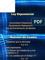 Ley Exponencial