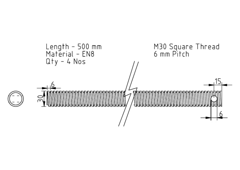 M30 Square Threaded Rod | PDF