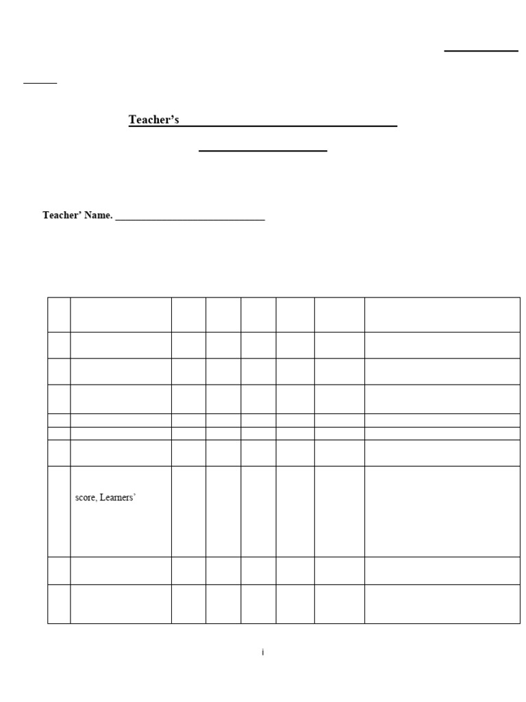 Tpad Annex 2 Teacher Professional Documents | PDF | Teachers