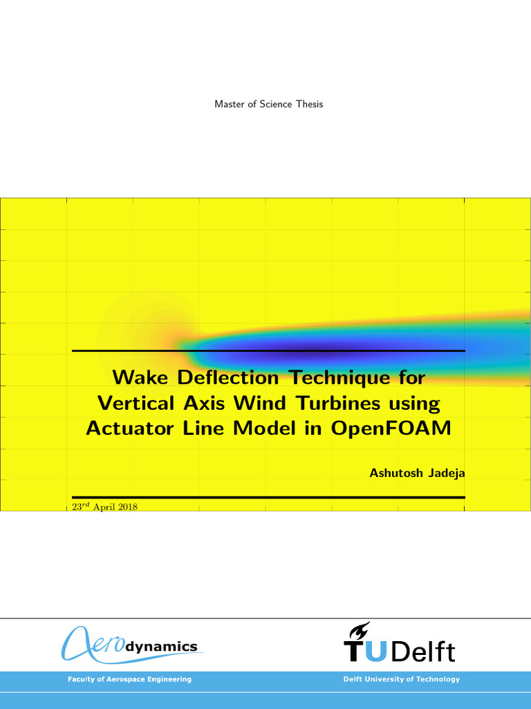 Wake Deflection Technique For Vertical Axis Wind Turbines Using ...