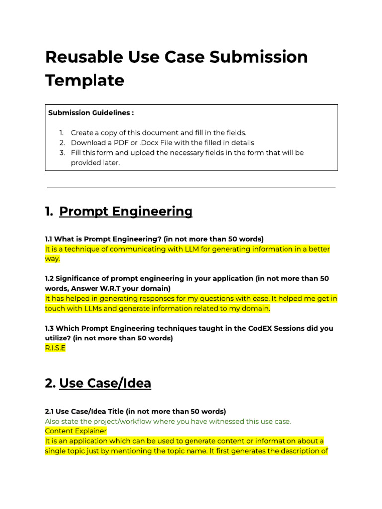 CodeX App | PDF