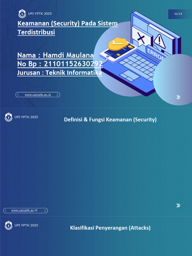 Tugas Akhir Dystributed System | PDF