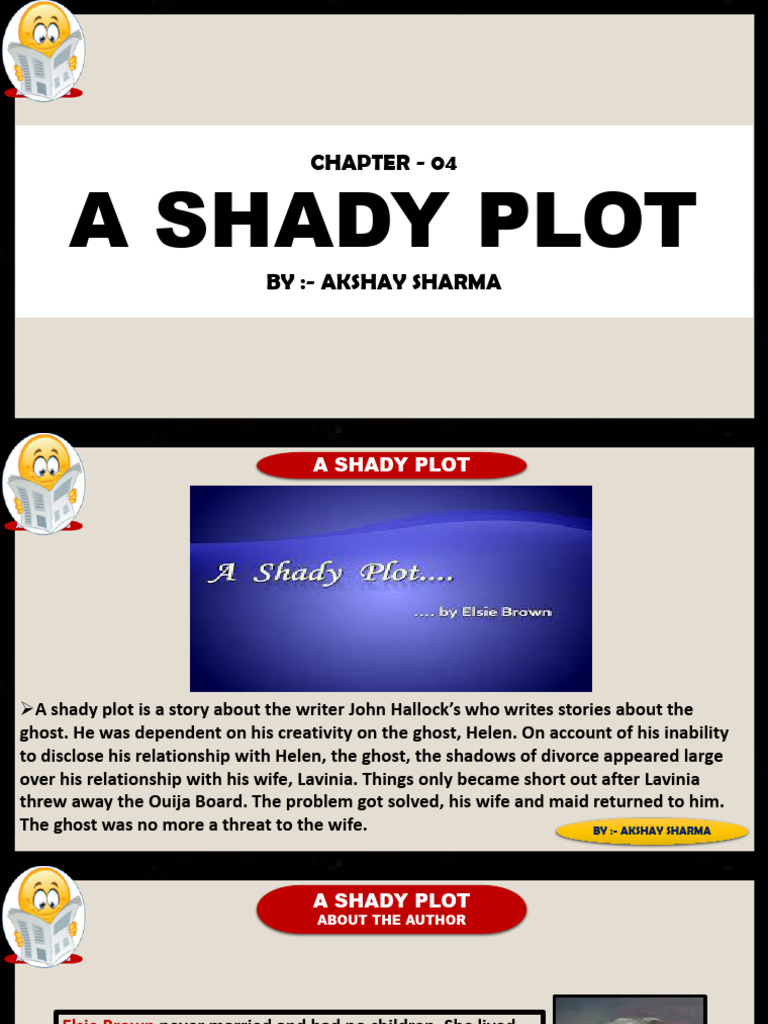 A Shady Plot | PDF | Ghosts