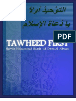 Muhammad Naasir Ud Din Al Albani - Tawheed Comes First