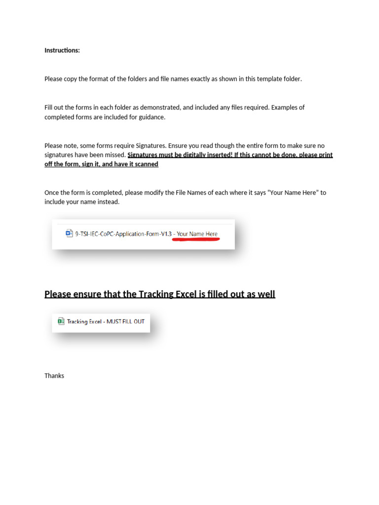 Instructions - Must Read First | PDF