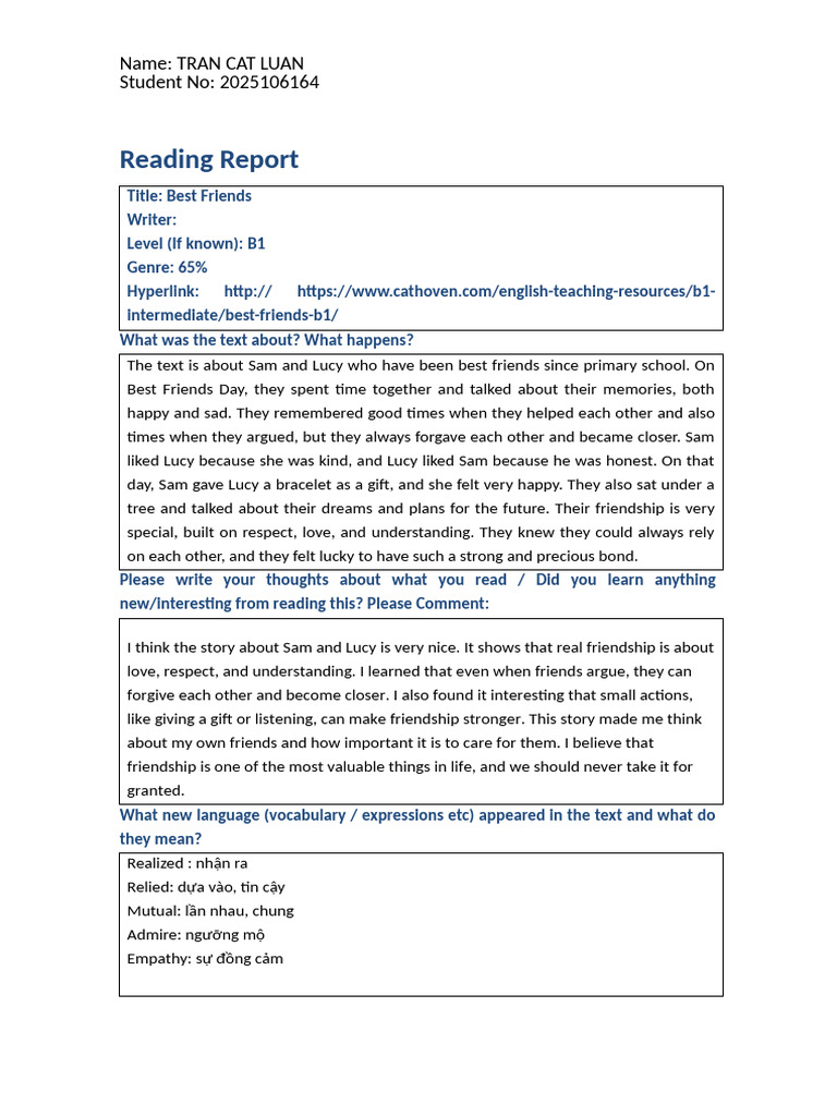 Reading Report 2 | PDF