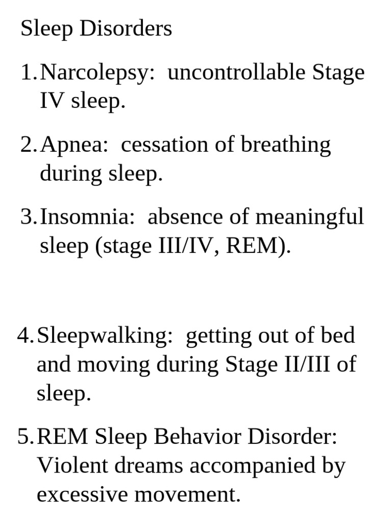 Sleep Disorders | PDF