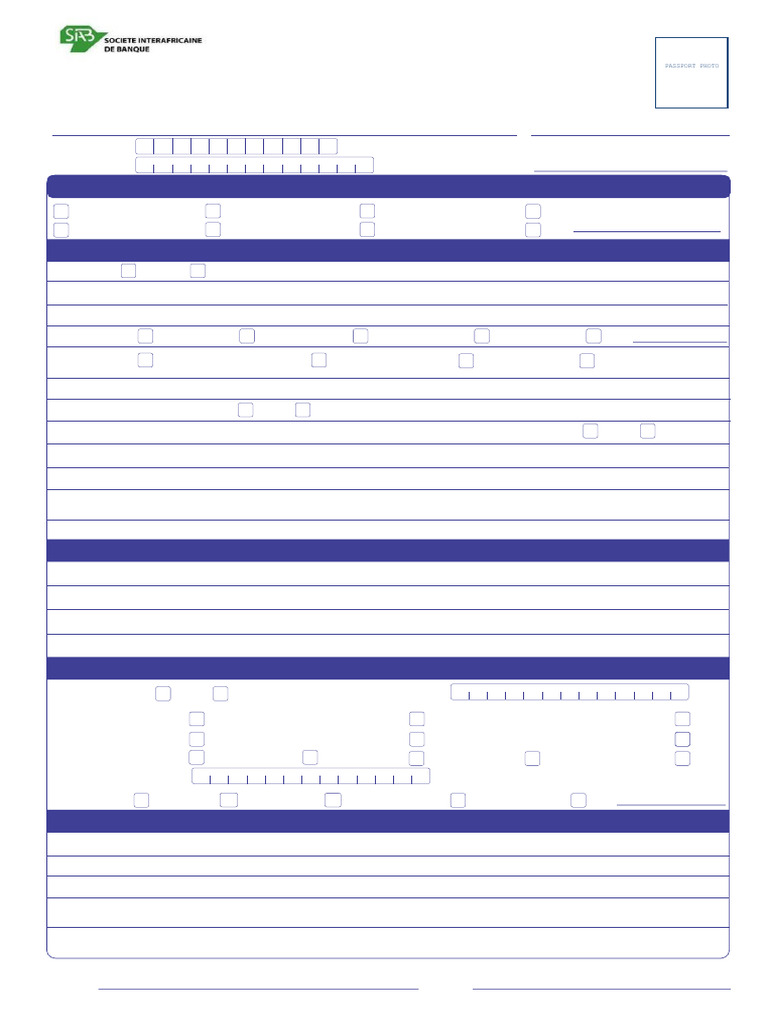Individual Account Application Form | PDF | Cheque | Banks