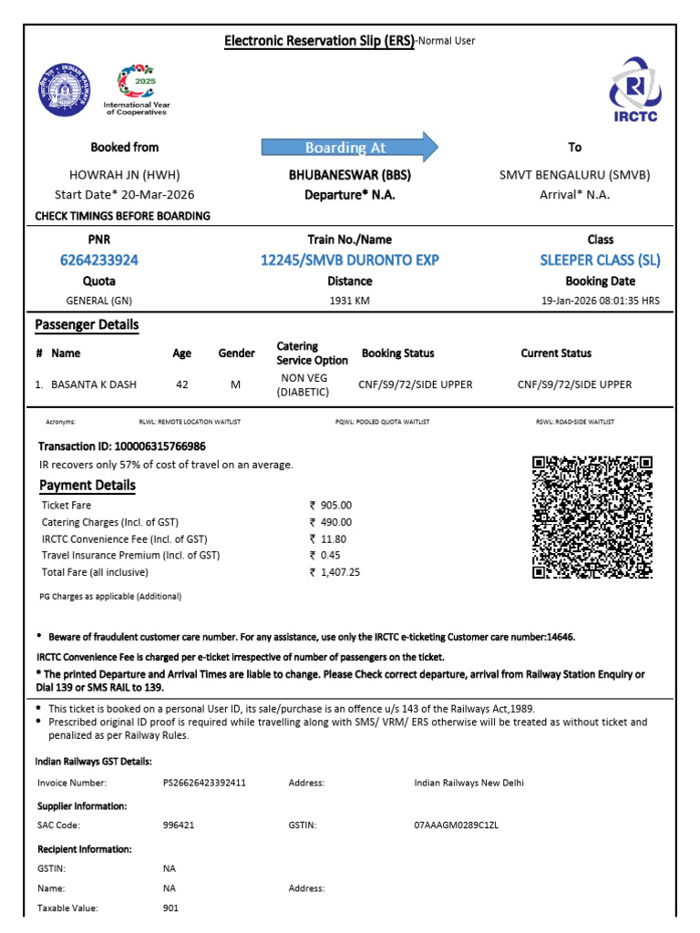 6264233924 | PDF | Identity Document | Payments