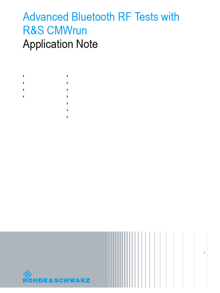 1MA261 2e Bluetooth CMWrun | PDF | Bluetooth | Computer Engineering