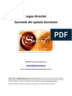 Legea Atractiei Secretele Din Spatele Secretului Www.cheiaSuccesului.ro