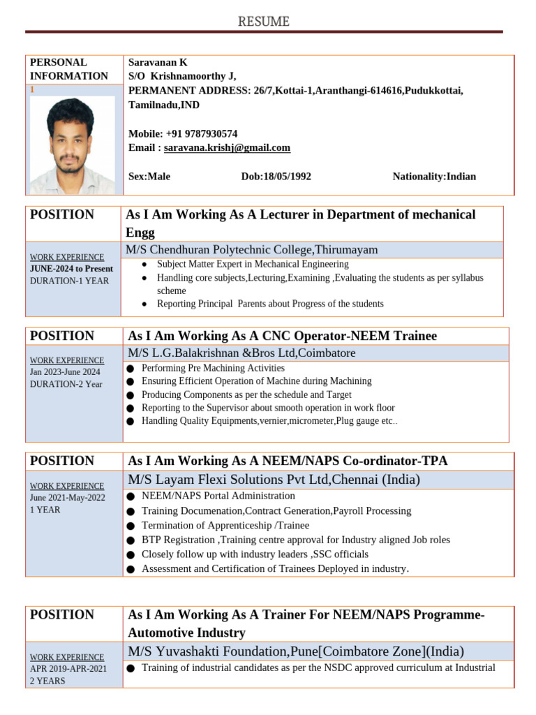 AC Resume - 2024 | PDF