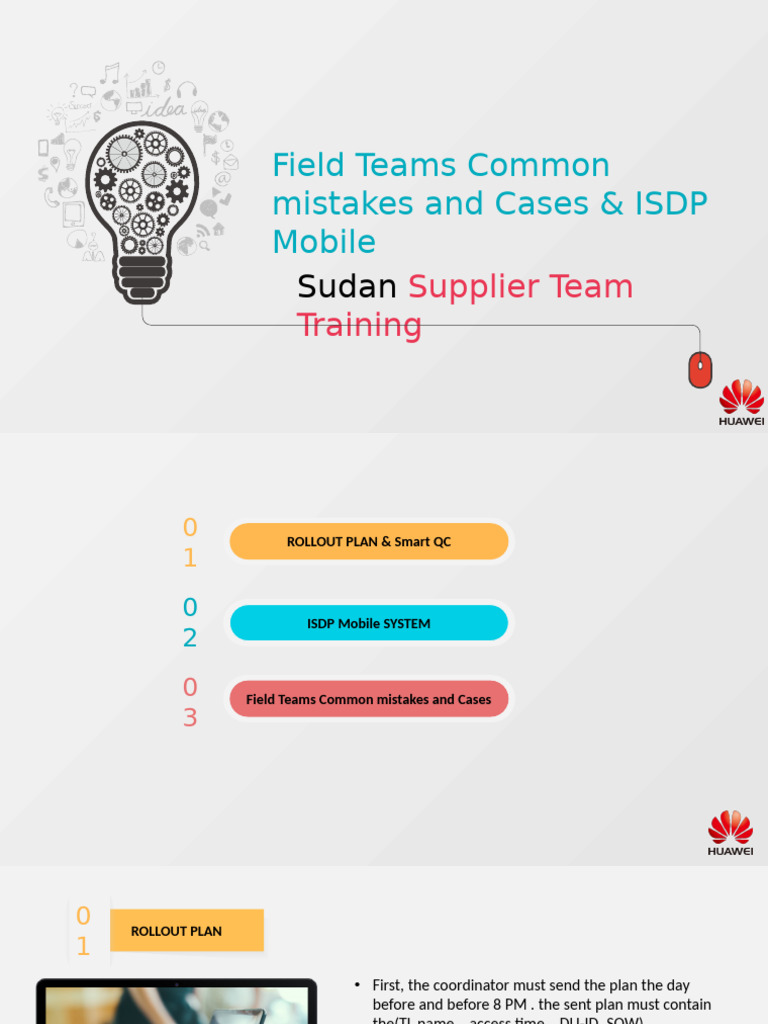 Delivery Process & ISDP Mobile | PDF | Telecommunications | Wireless