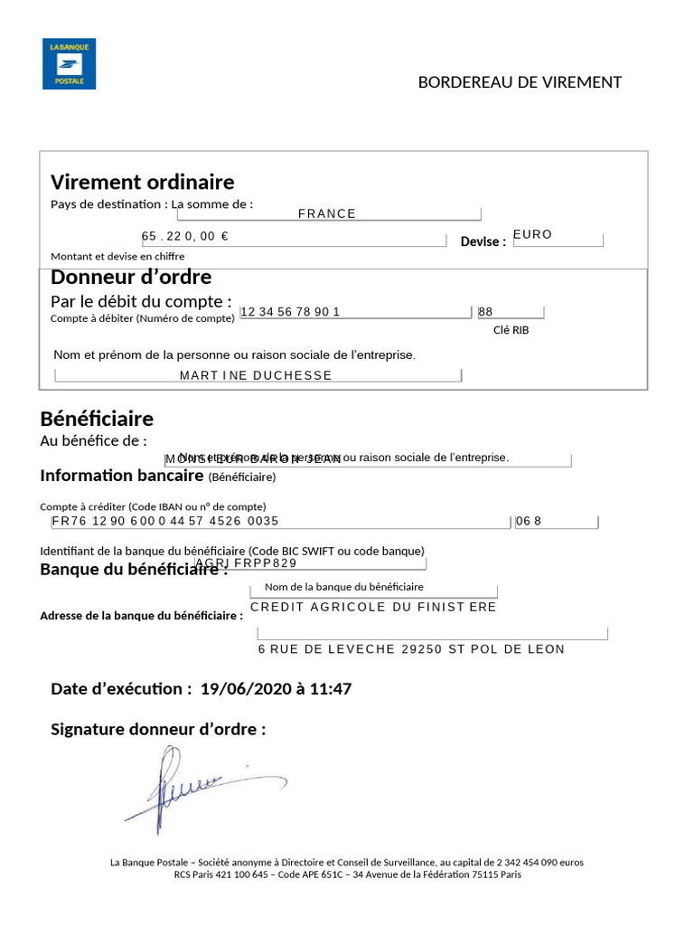 bordereau-de-virement-pdf