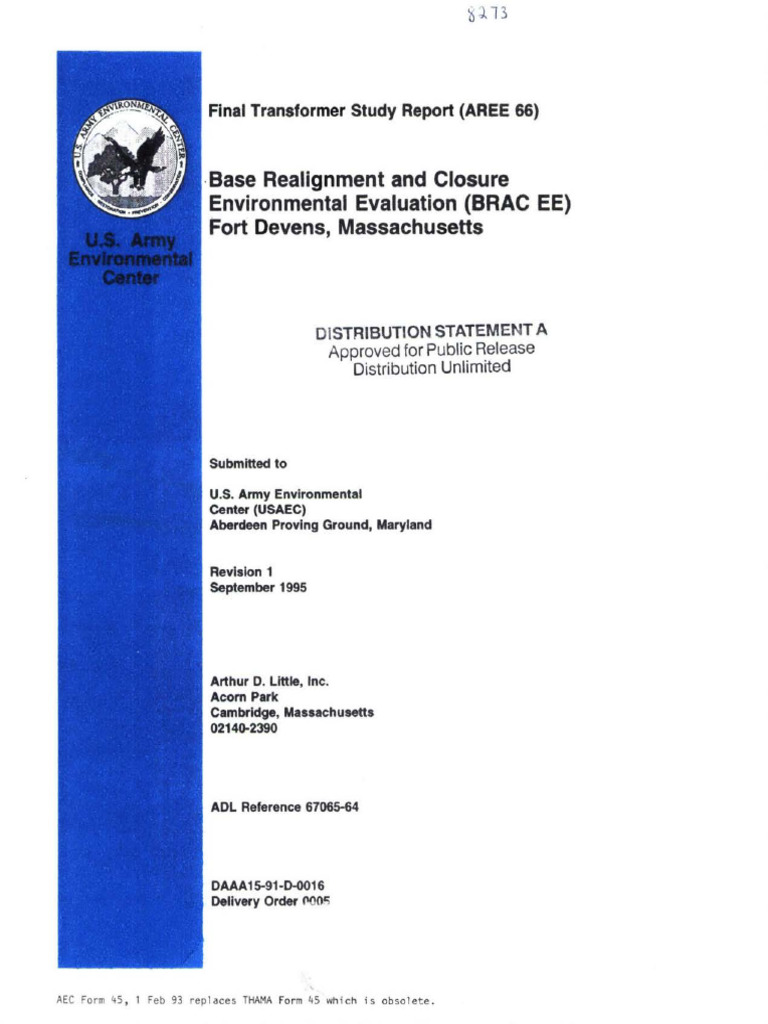Ada 469475 | PDF | Polychlorinated Biphenyl