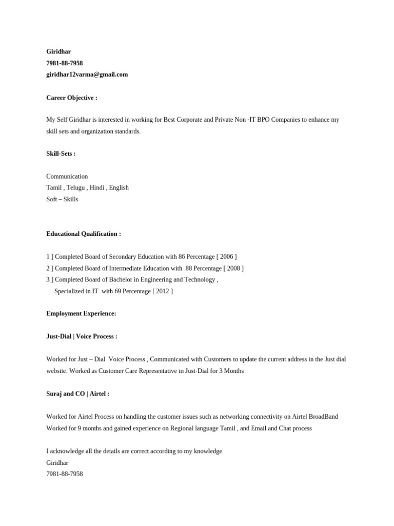 Updated Resume | PDF