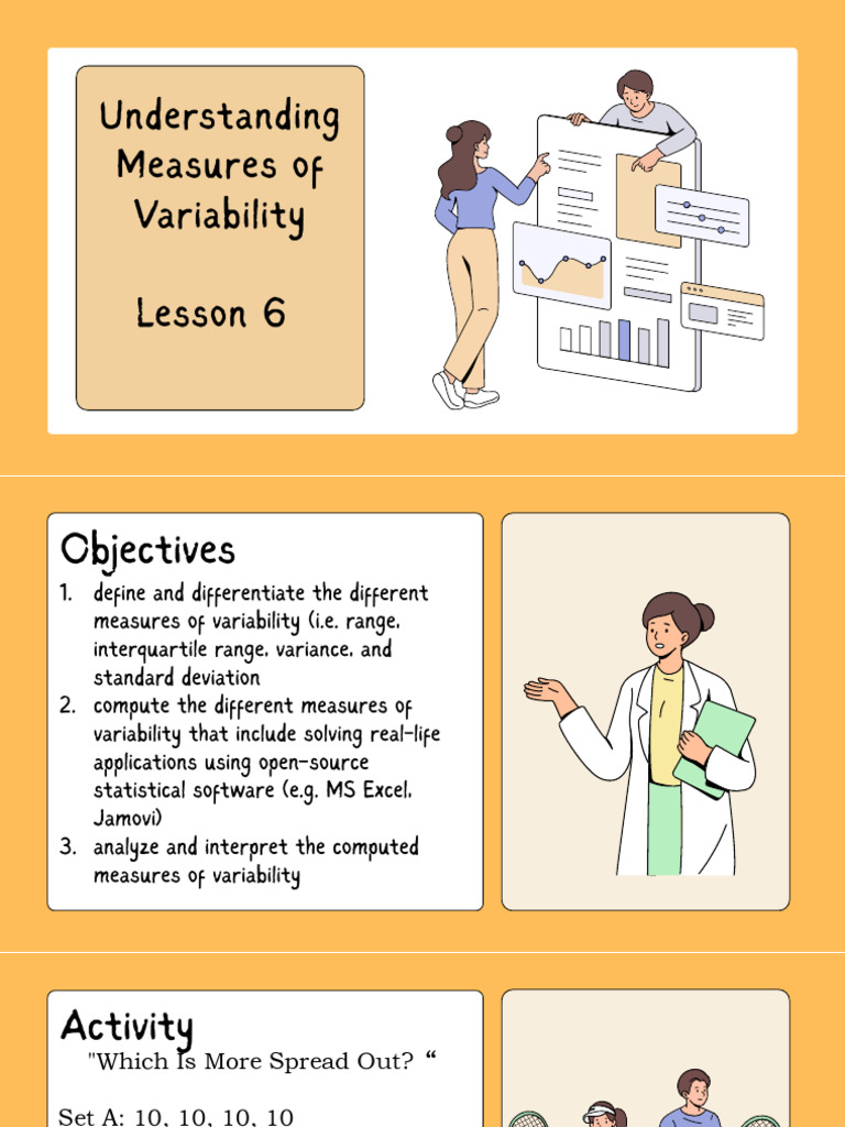 PDF Measure of Variability | PDF | Variance | Quartile