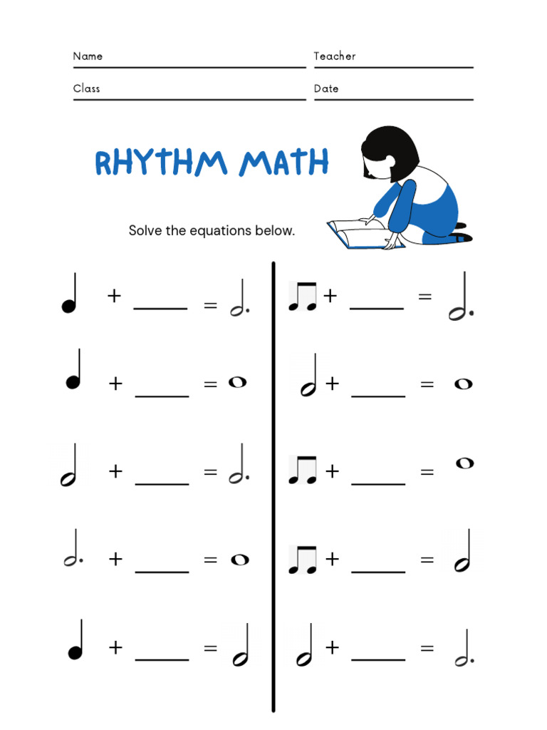 RhythmMathgrades48 1 | PDF
