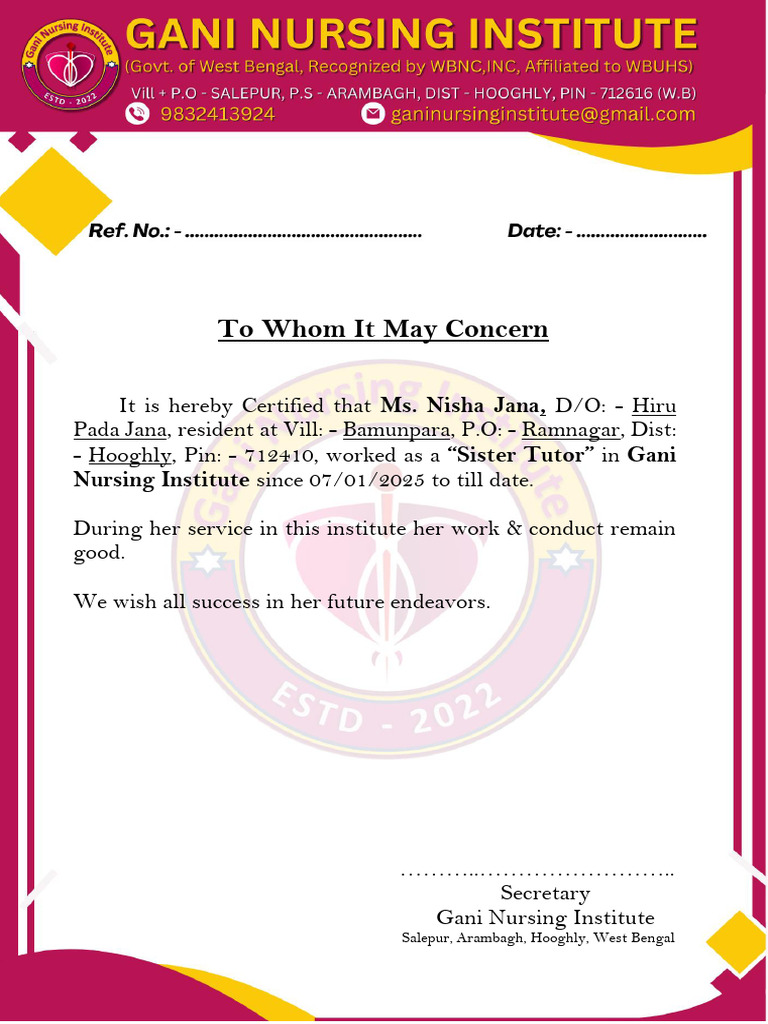 Experience Certificate Updated-2 | PDF