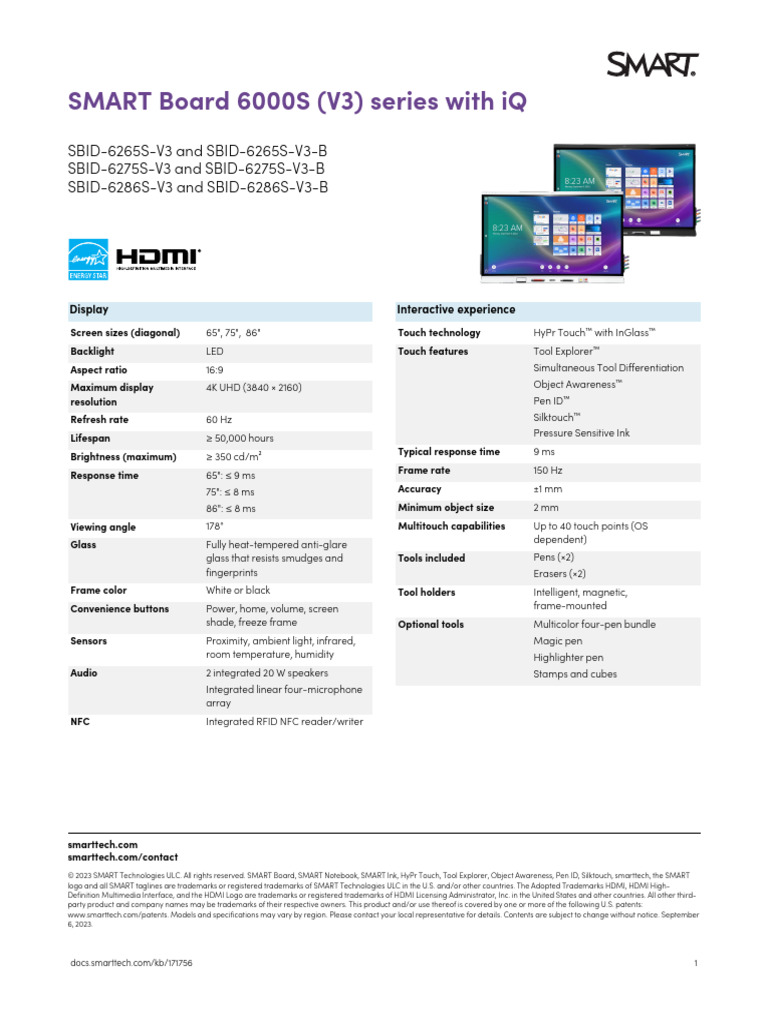 SMART v3 | PDF | Usb | Hdmi