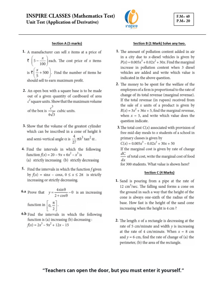 AOD Test 12 Jun | PDF
