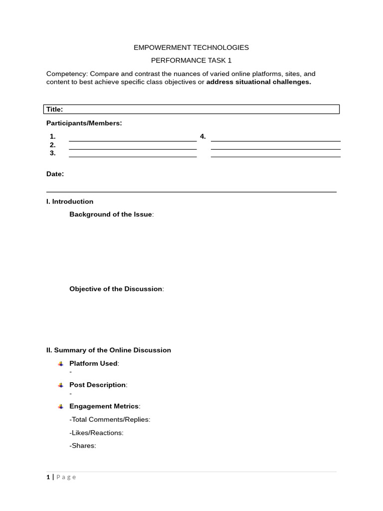Pt1 Template | PDF