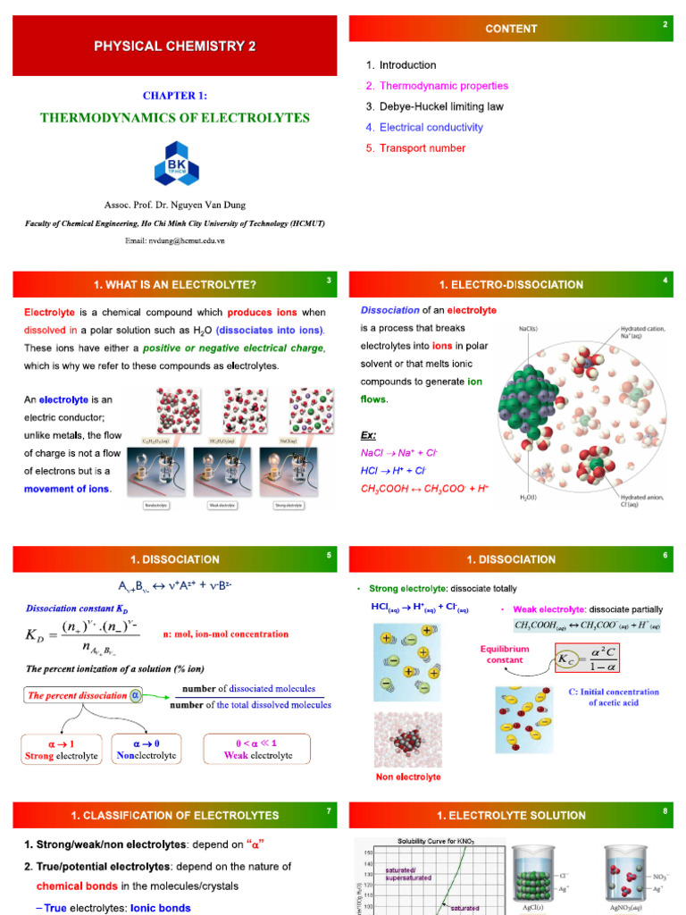 Chapter 1-P-1 | PDF | Solvation | Electrolyte
