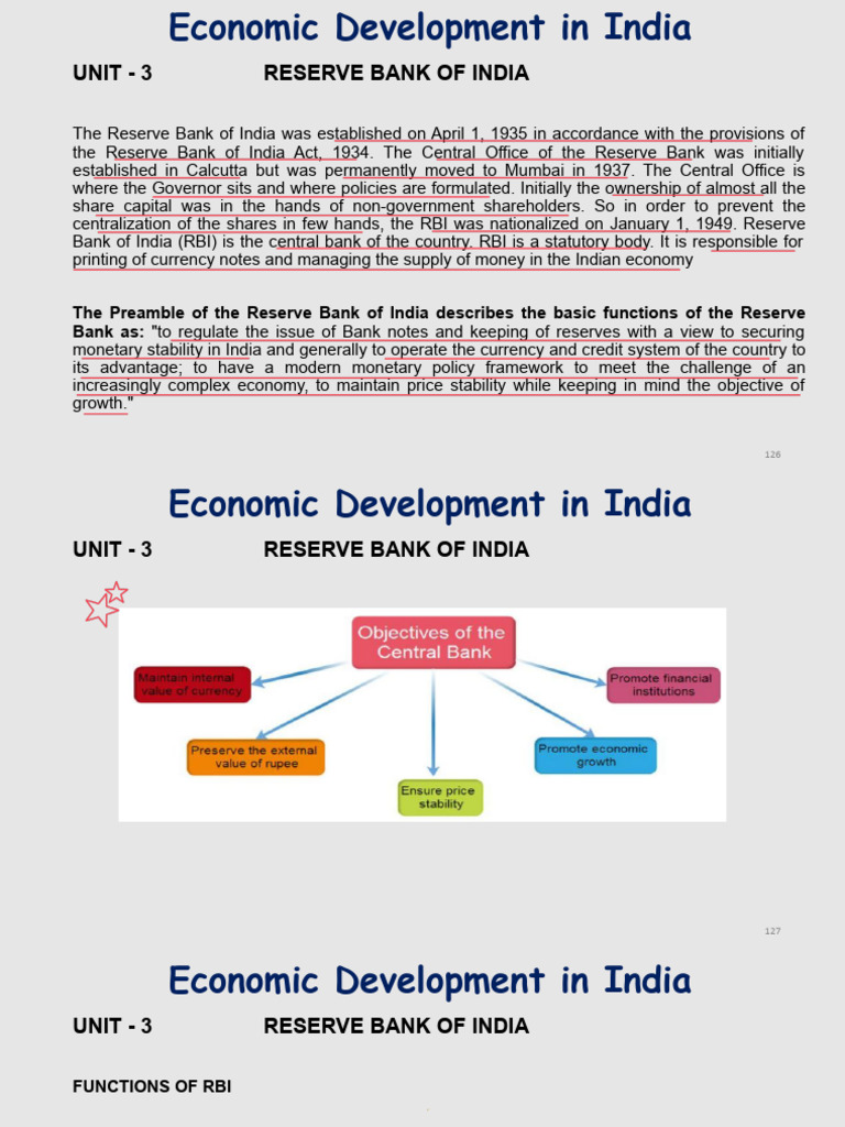 Unit 3 | PDF | Reserve Bank Of India | Monetary Policy