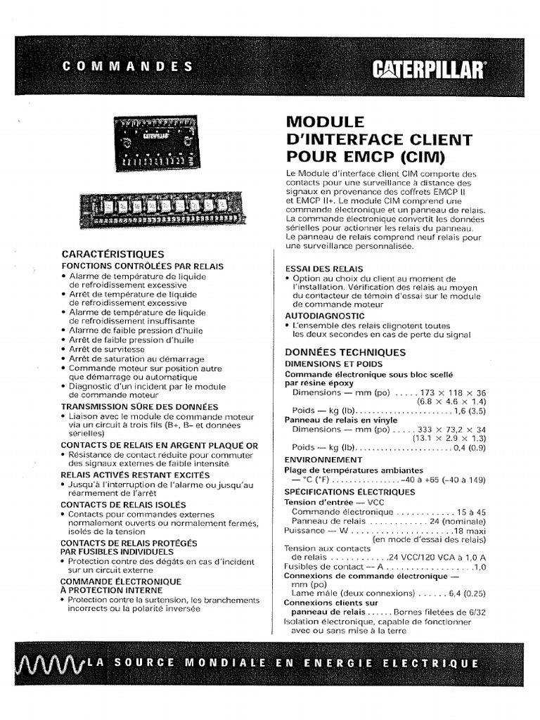 Module CIM | PDF