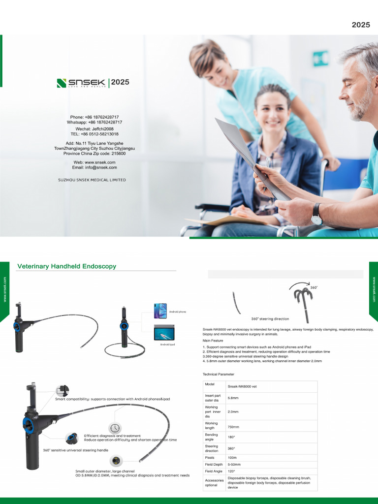 SN6000 Veterinary Handheld Endos | PDF