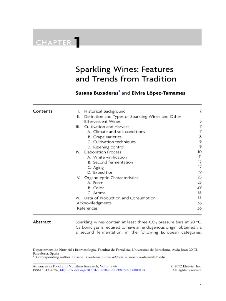 Buxaderas S - Sparkling WIne | PDF | Fermentation In Winemaking | Wine