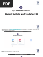 Ryan OS v2 Login Guide for Students | PDF