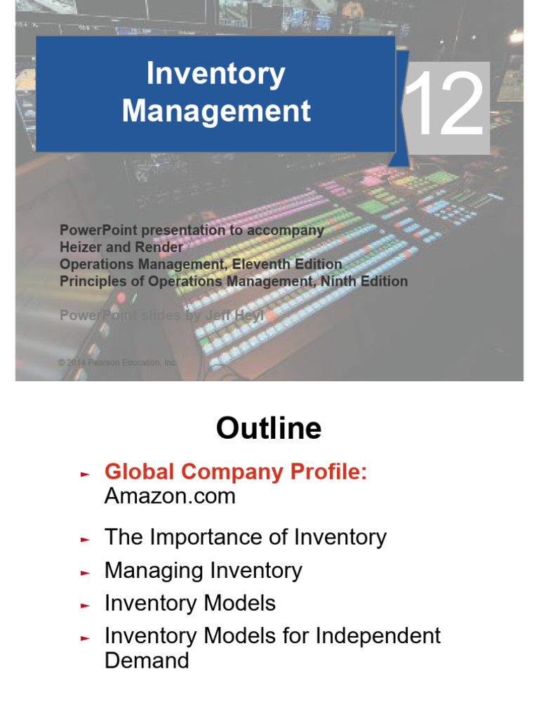 OPM 10 | PDF | Inventory | Management Accounting