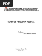 Curso de Fisiologia Vegetal