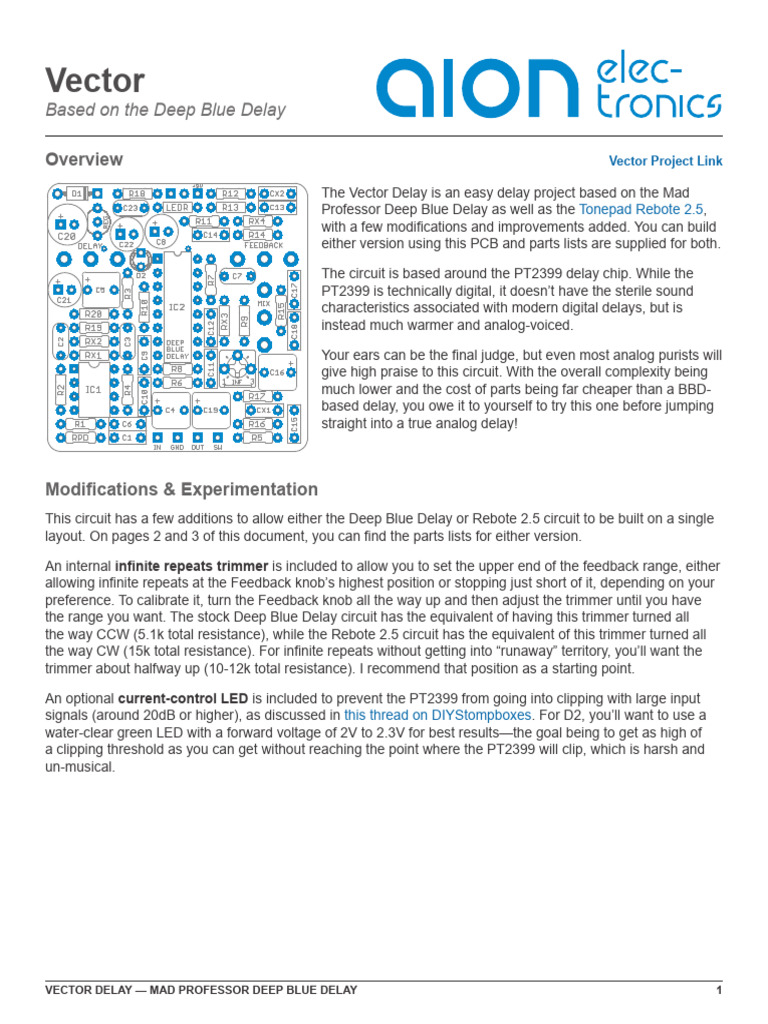 Vector Legacy Documentation | PDF | Printed Circuit Board ...
