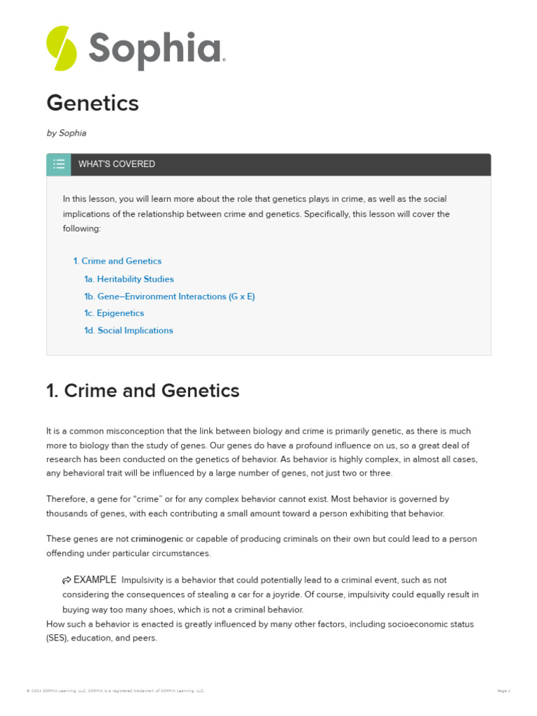 Genetics 15 (1) | PDF | Twin | Epigenetics