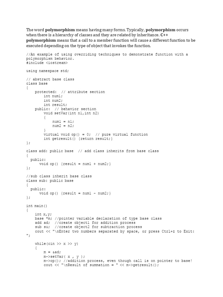 Polymorph Is M | PDF