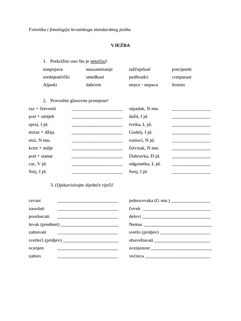 Domaća Zadaća | PDF