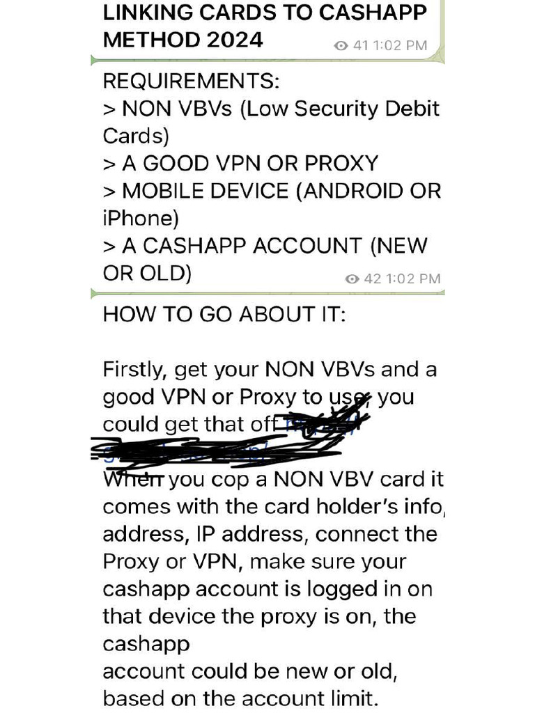 Card To Cash App | PDF