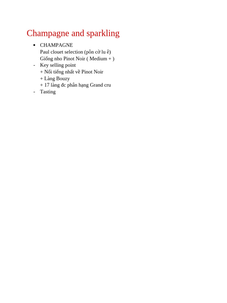 Champagne and Sparkling | PDF
