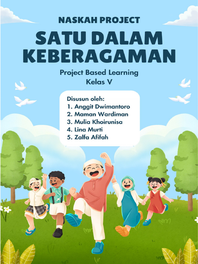 Naskah Project Based Learning - SD A - Kelas 5 - Satu Dalam Perbedaan | PDF
